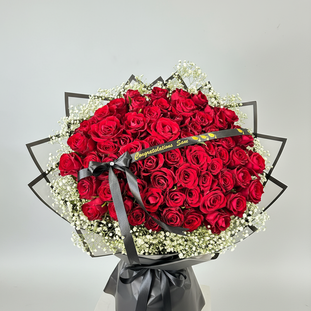 Luxury Bouquet With Gyp