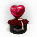 Studio quality Mother's Day roses arrangement front view